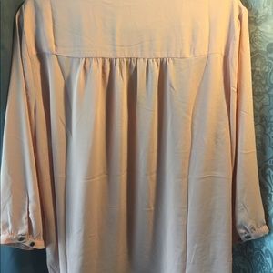 Peach Blouse Torrid